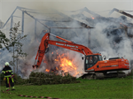 Prio 1 Brand Industrie Agrarisch Fabricage Opslaggeb NB Grote Brand Foarwei Kollumerzwaag